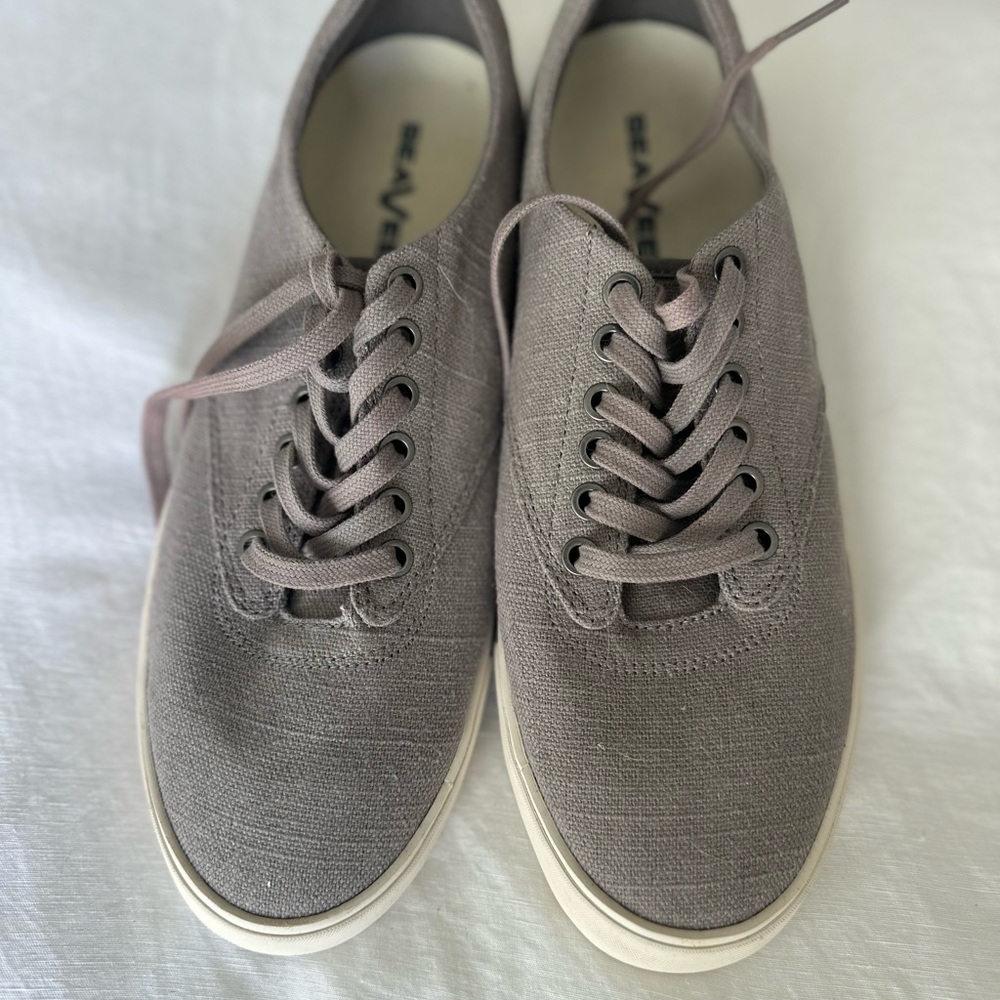 SeaVees Gray Canvas Sneakers